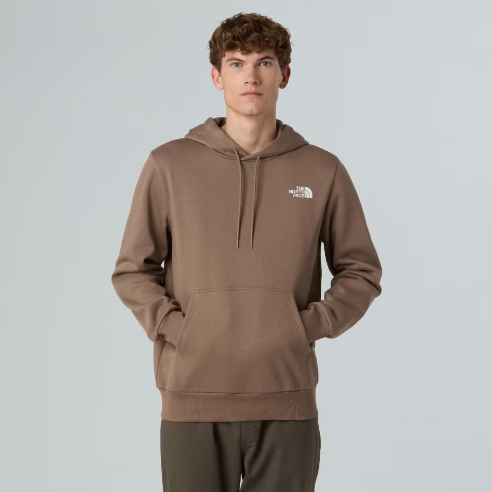 Felpa Simple Dome hoodie mocha brown