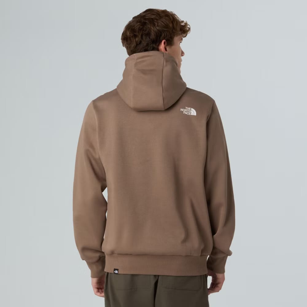 Felpa Simple Dome hoodie mocha brown