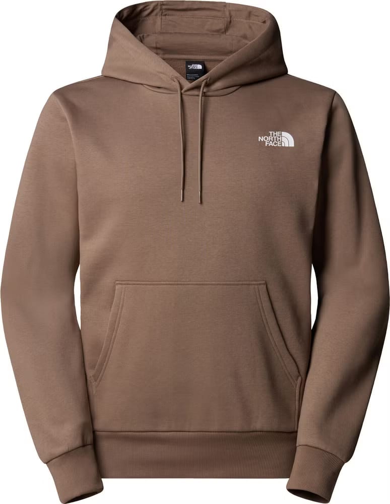 Felpa Simple Dome hoodie mocha brown