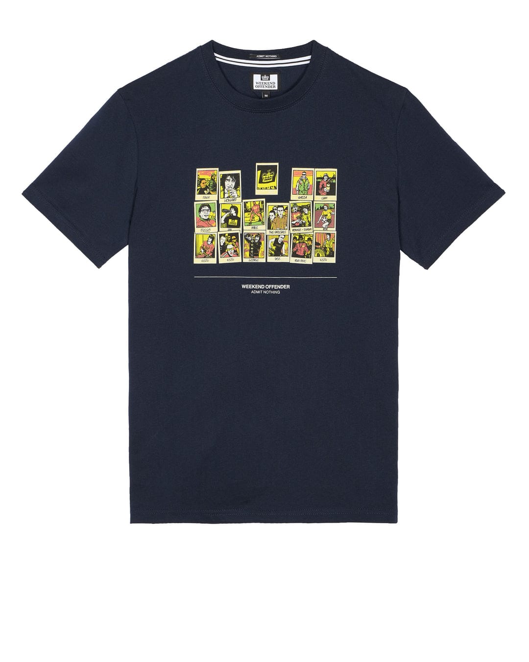 T-shirt Polaroids blu navy