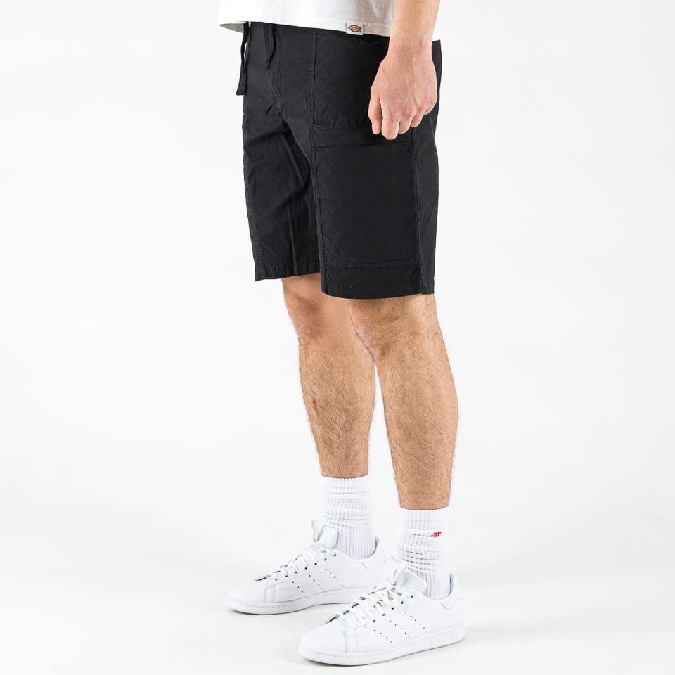 Ripstop cargo short nero
