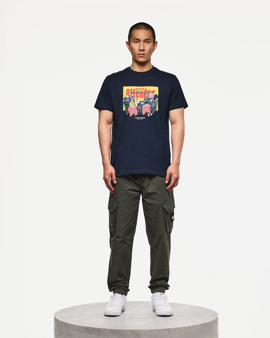 T-shirt Satriale blu navy