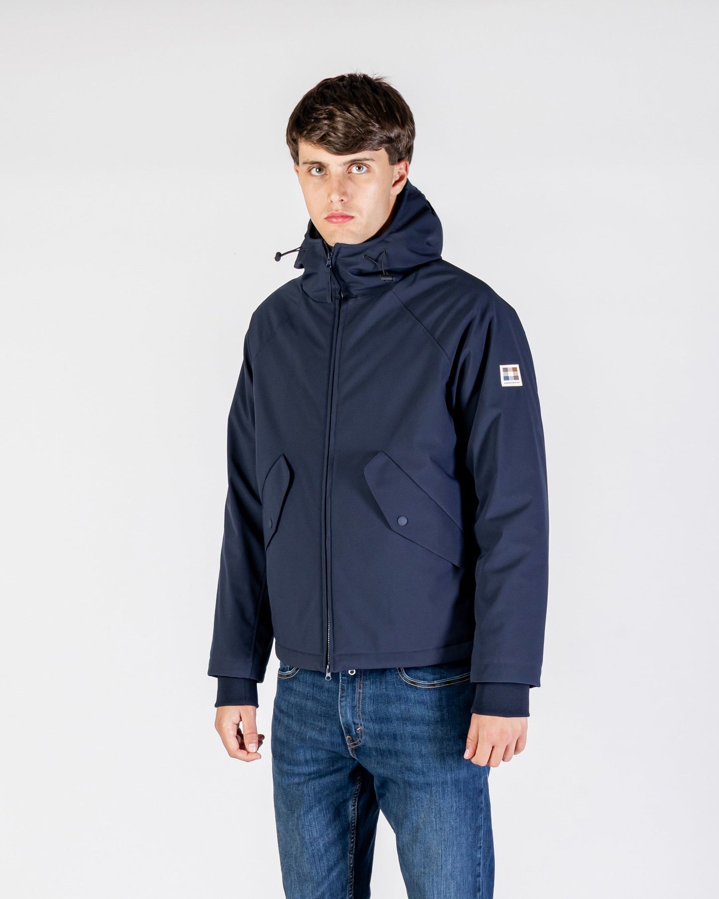 Mid Parka Blu navy