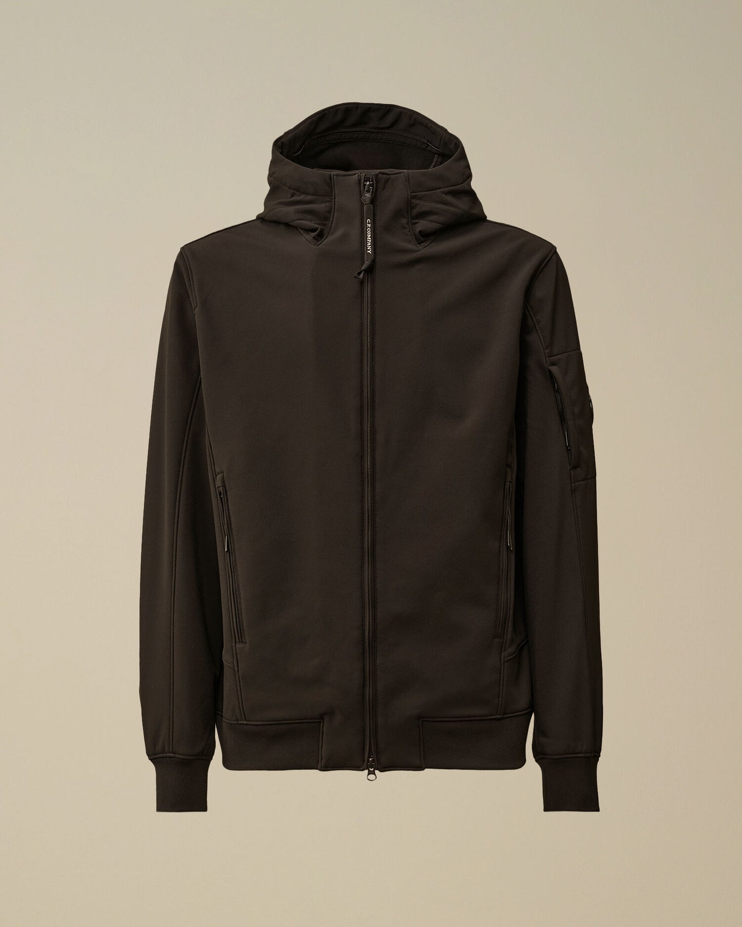 C.P. Shell-R hooded Jacket nero