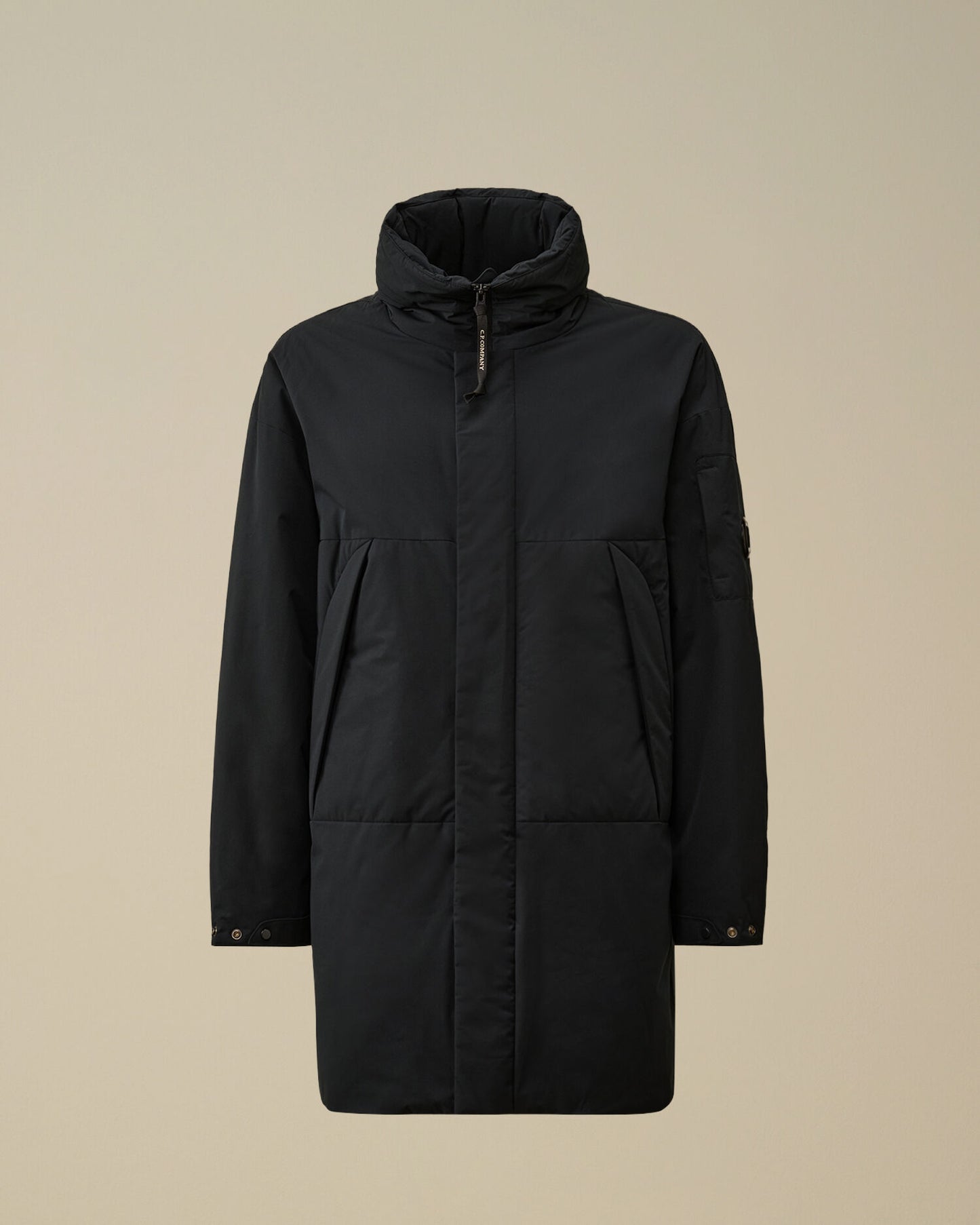 Pro Tek hooded Padded Parka navy