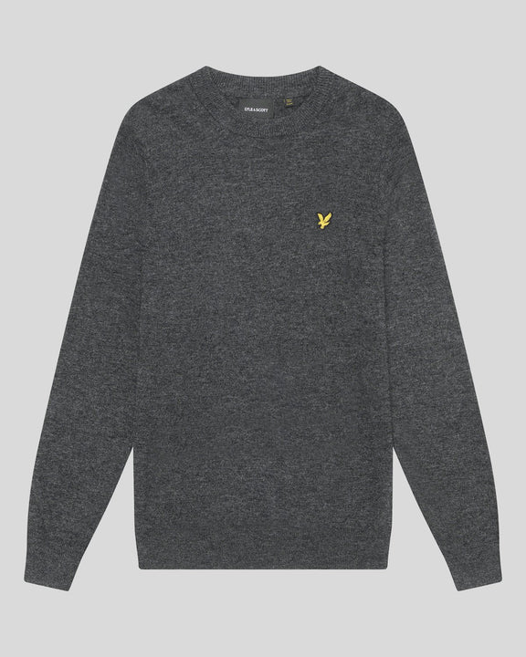 Maglione Lambswool Charcoal marl