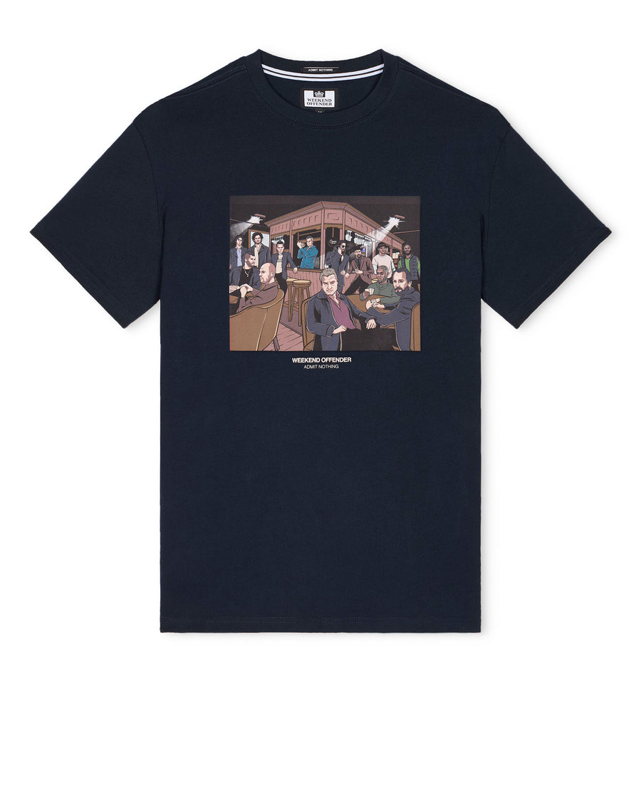 T-shirt Wyndham blu navy