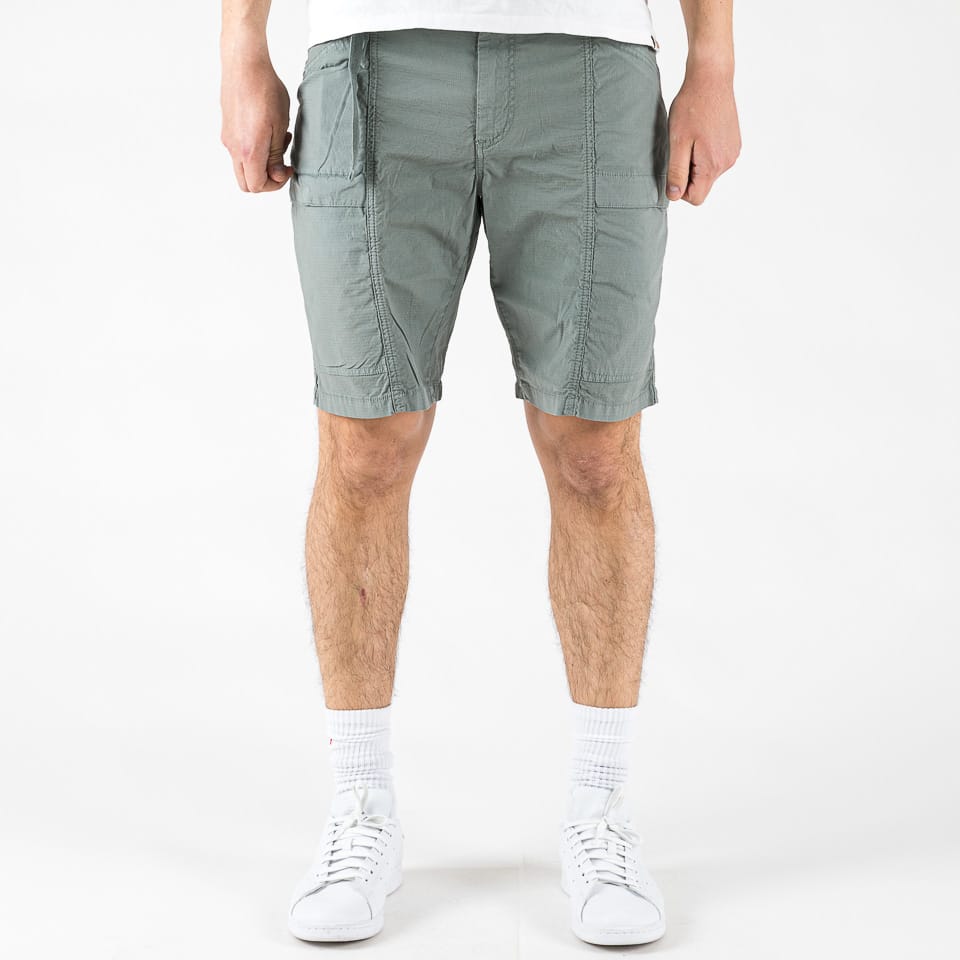 Ripstop cargo short acqua green