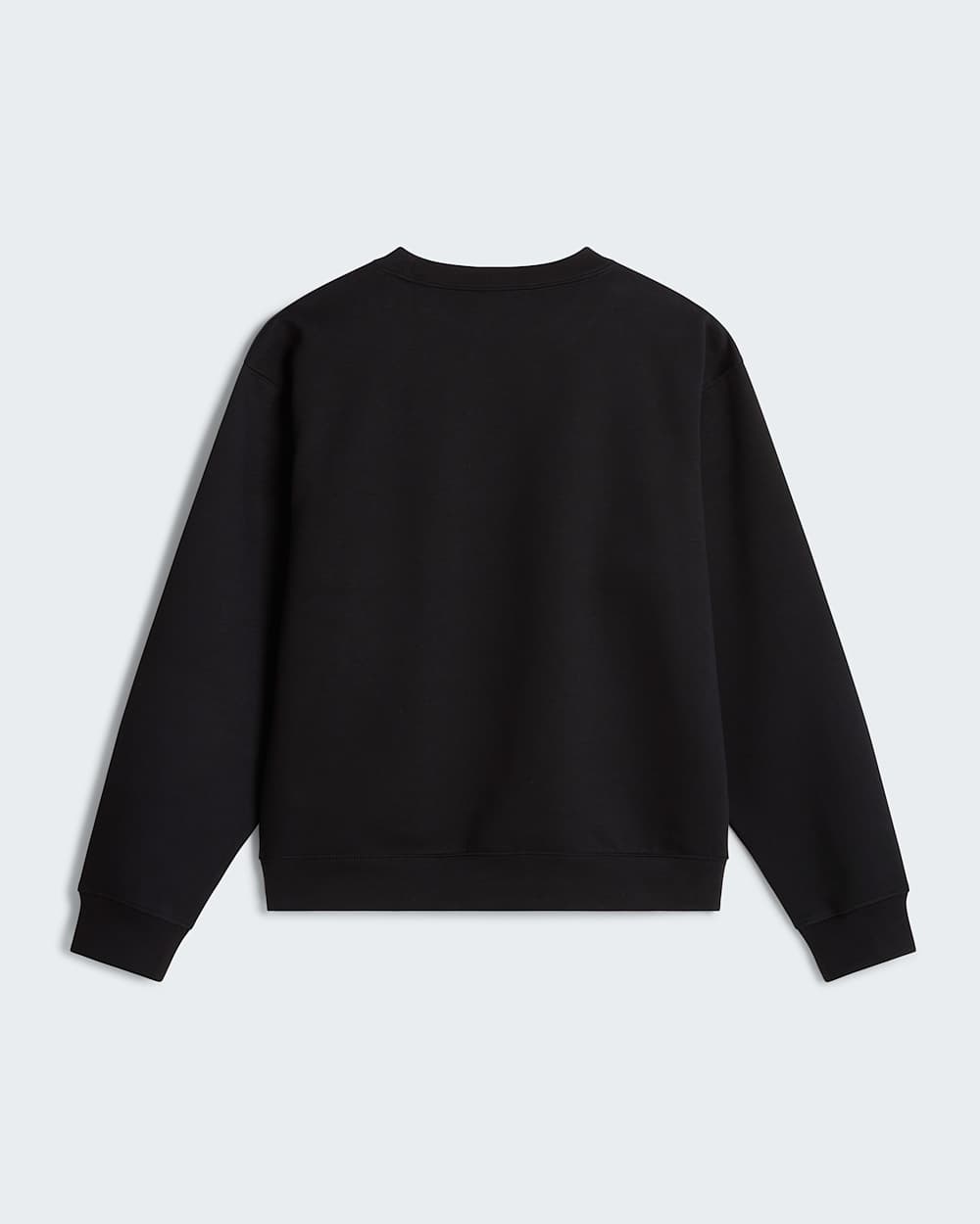 Felpa girocollo simple dome nera
