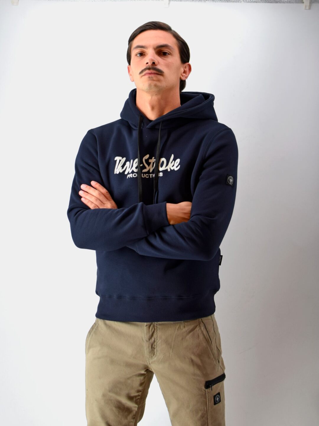 Felpa Classic blu navy