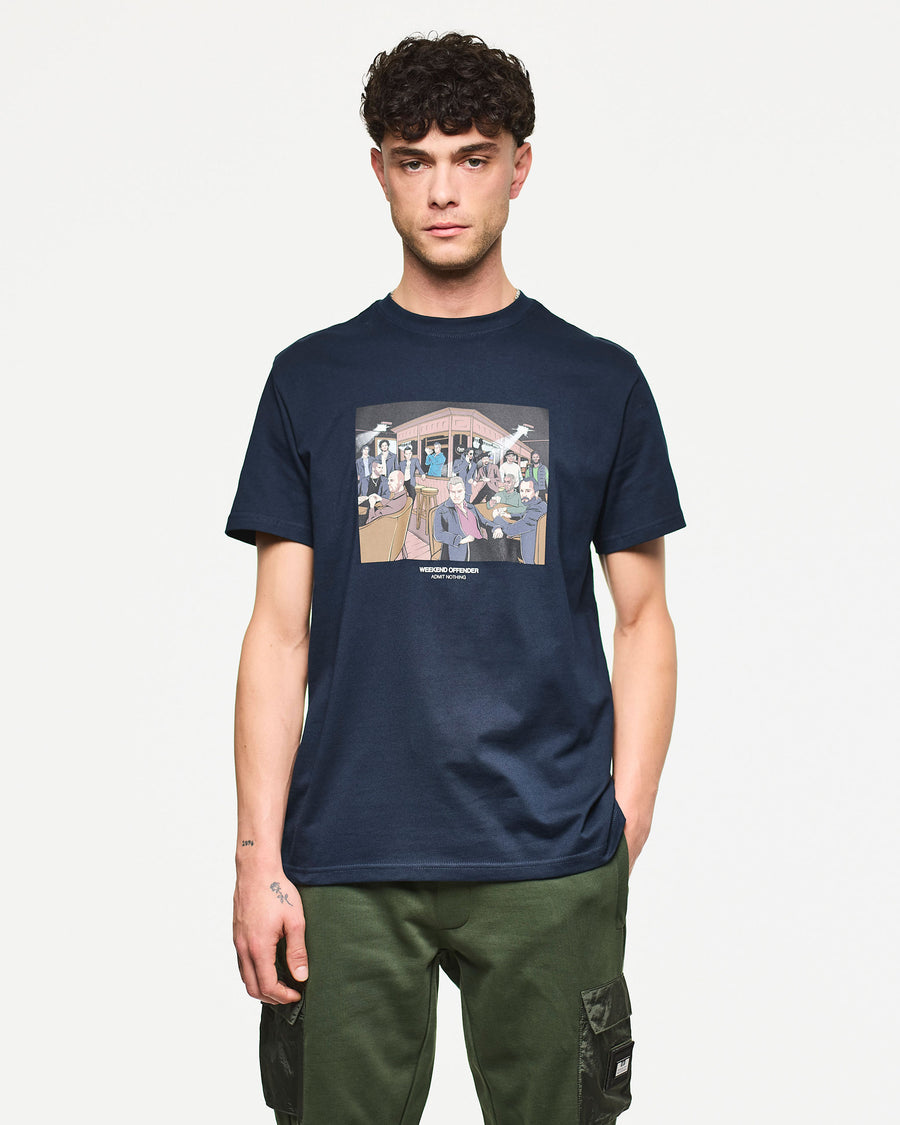 T-shirt Wyndham blu navy