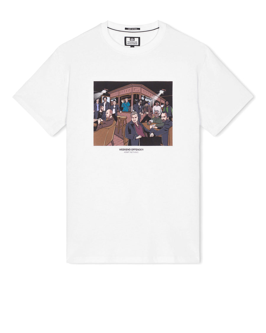T-shirt Wyndham bianca