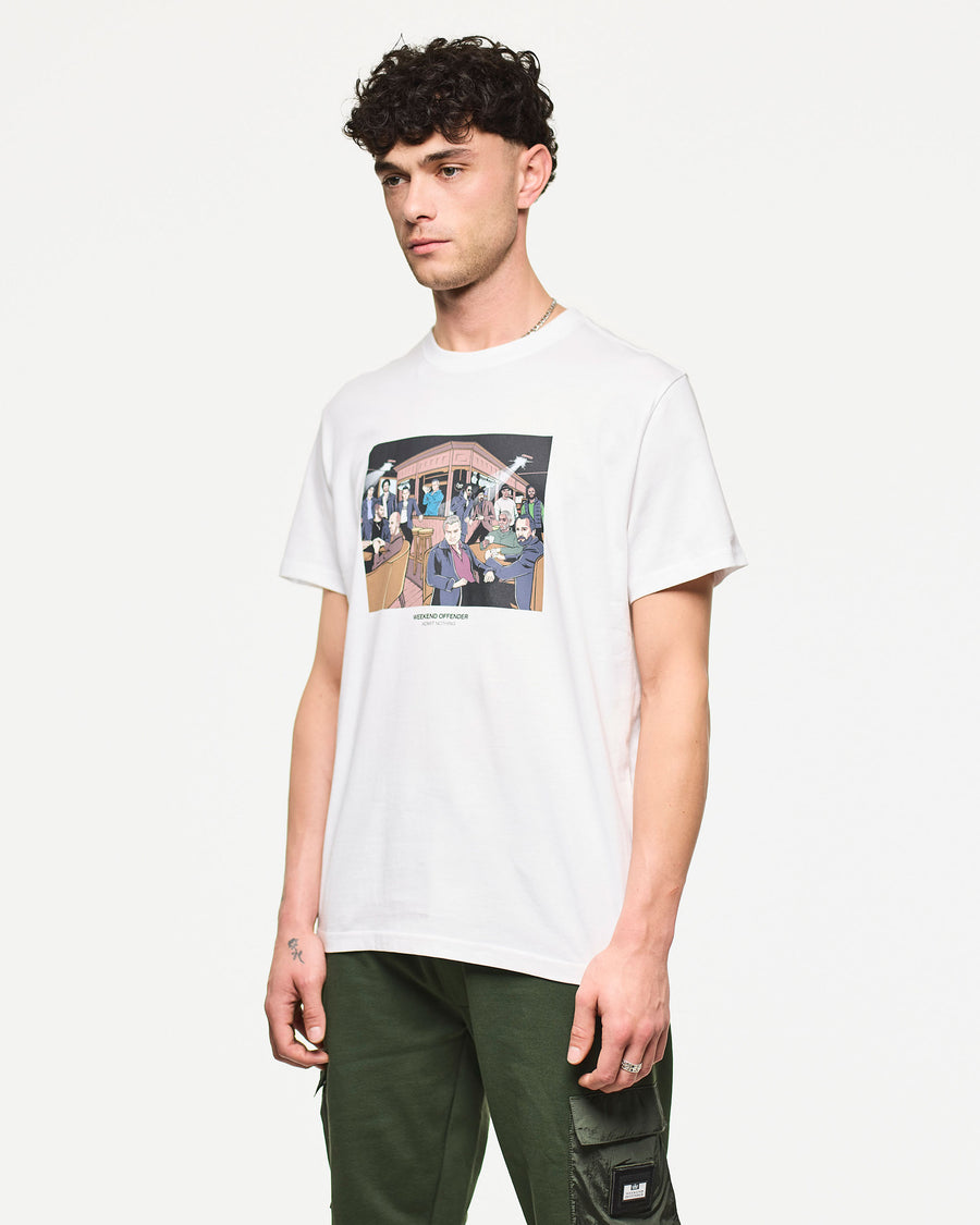 T-shirt Wyndham bianca