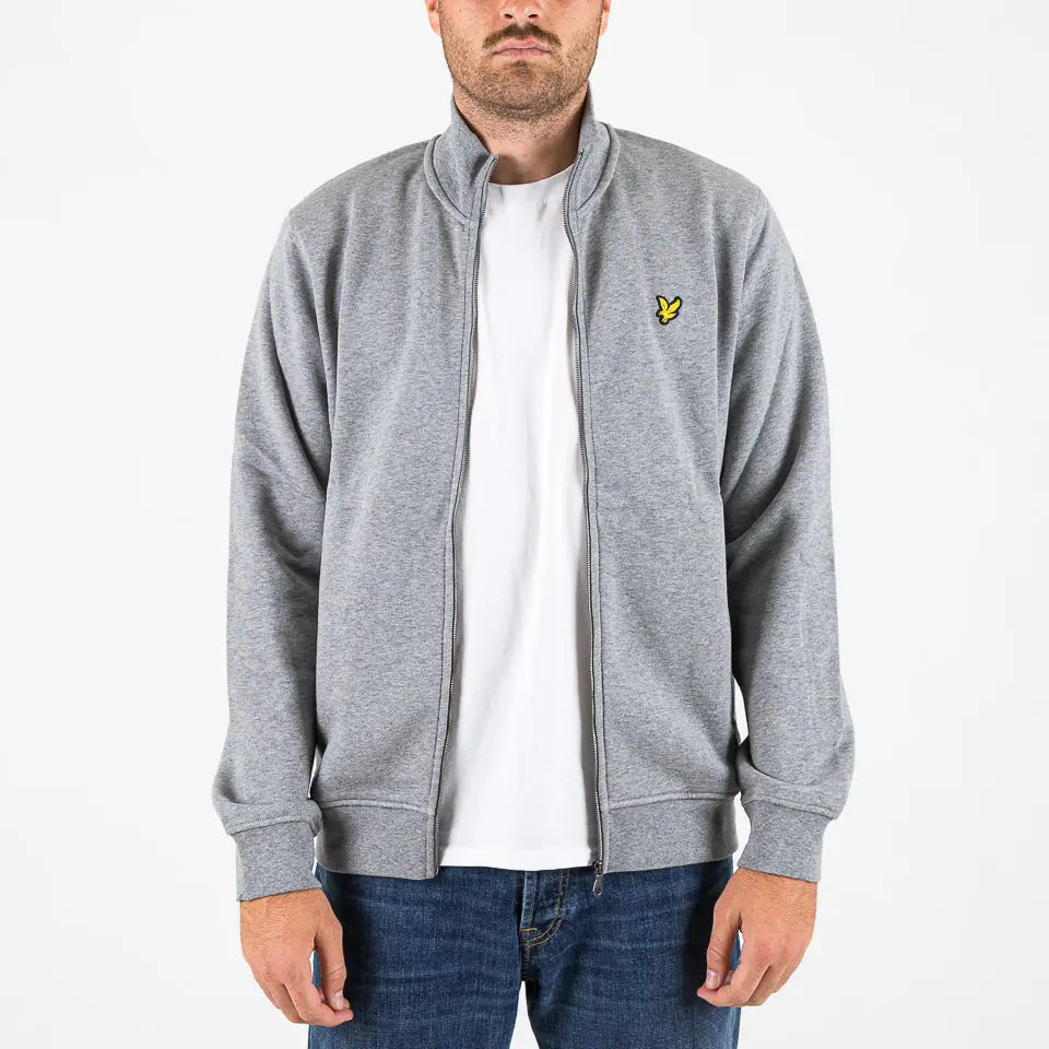Felpa track top grigia
