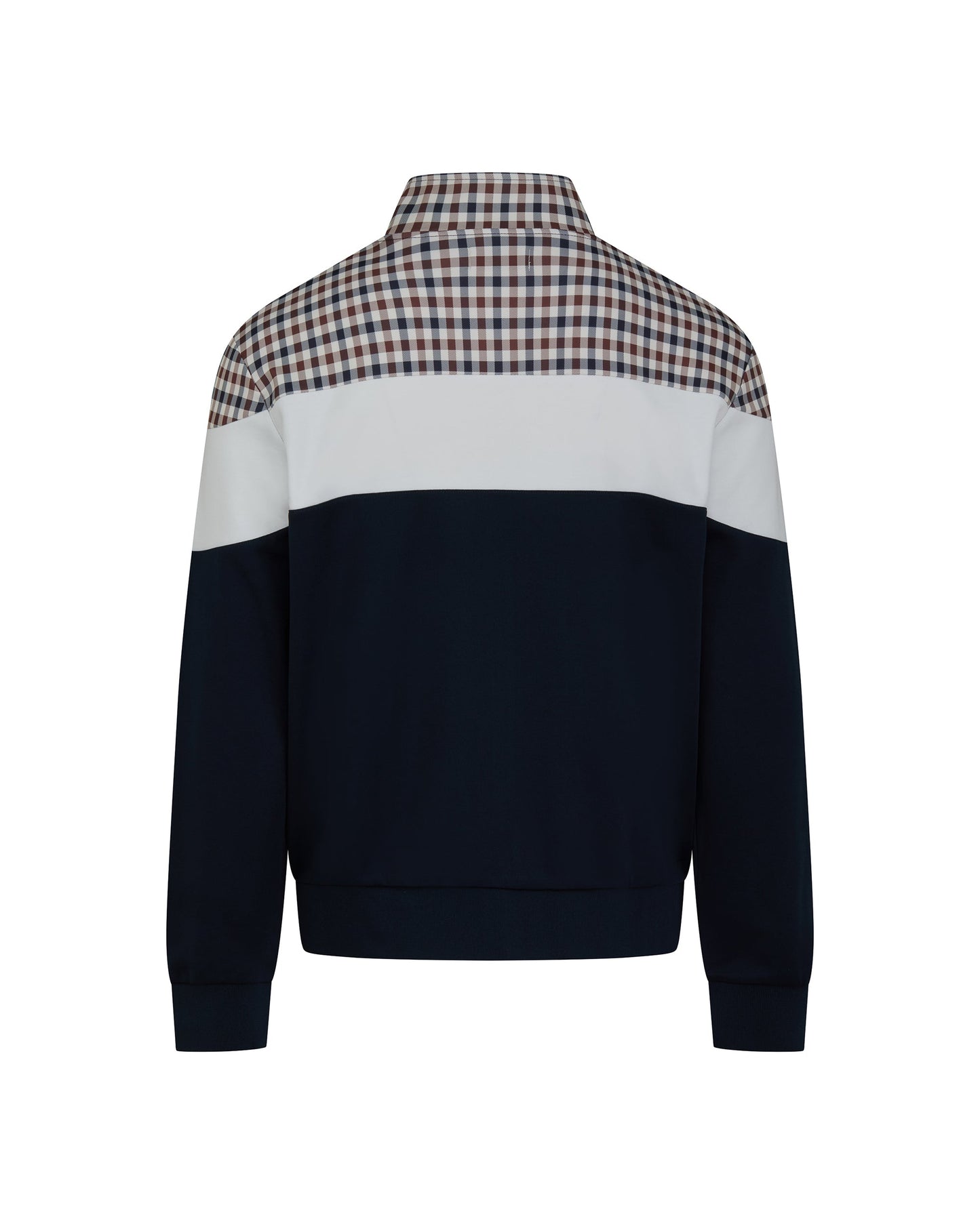 Shoulder track top navy