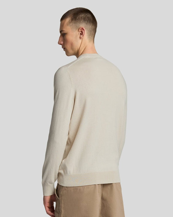 Cotton merino grey taupe