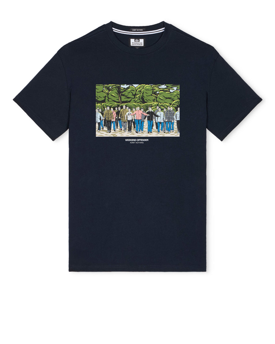 T-shirt GSE blu navy