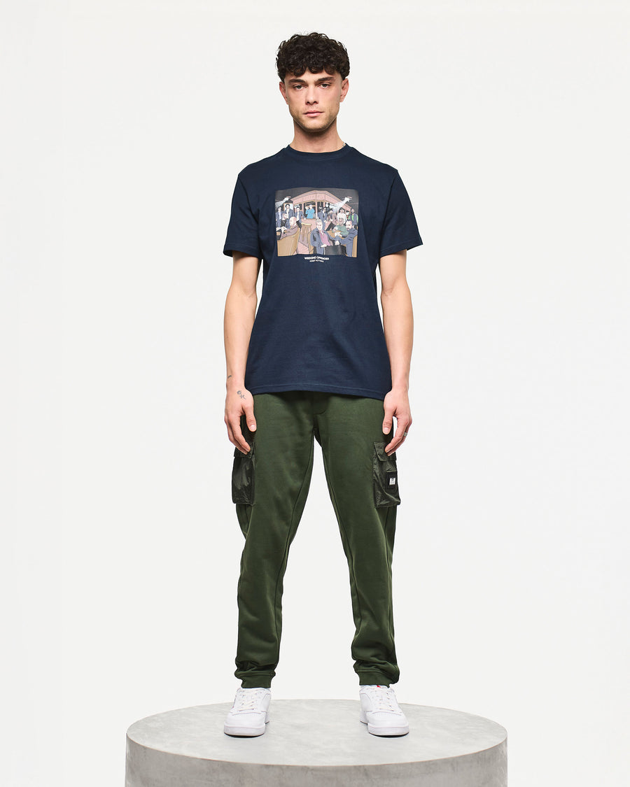 T-shirt Wyndham blu navy