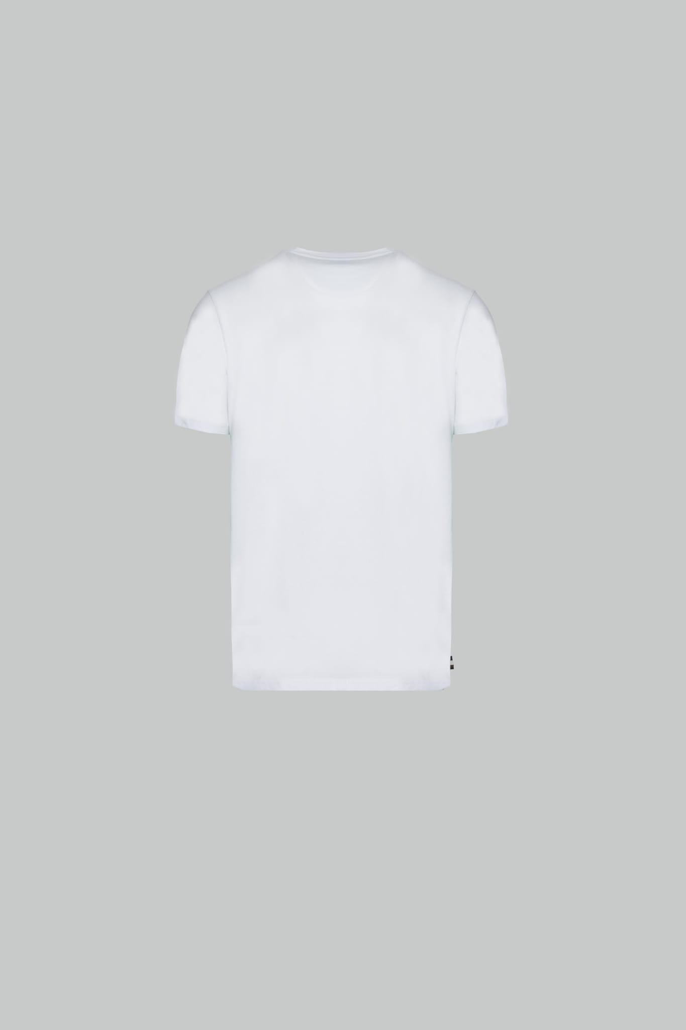 T-shirt taschino check bianca