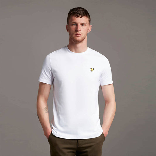 Plain T-shirt bianca