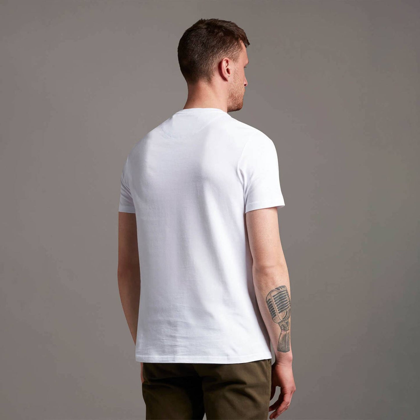 Plain T-shirt bianca