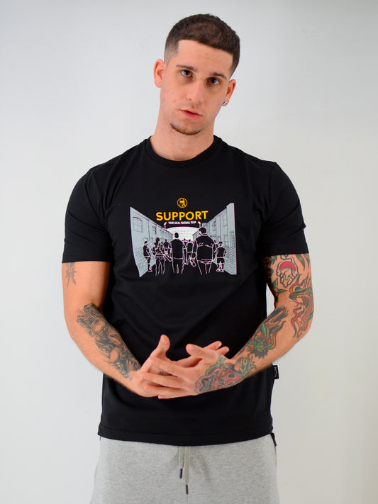 T-shirt support your local football team nera