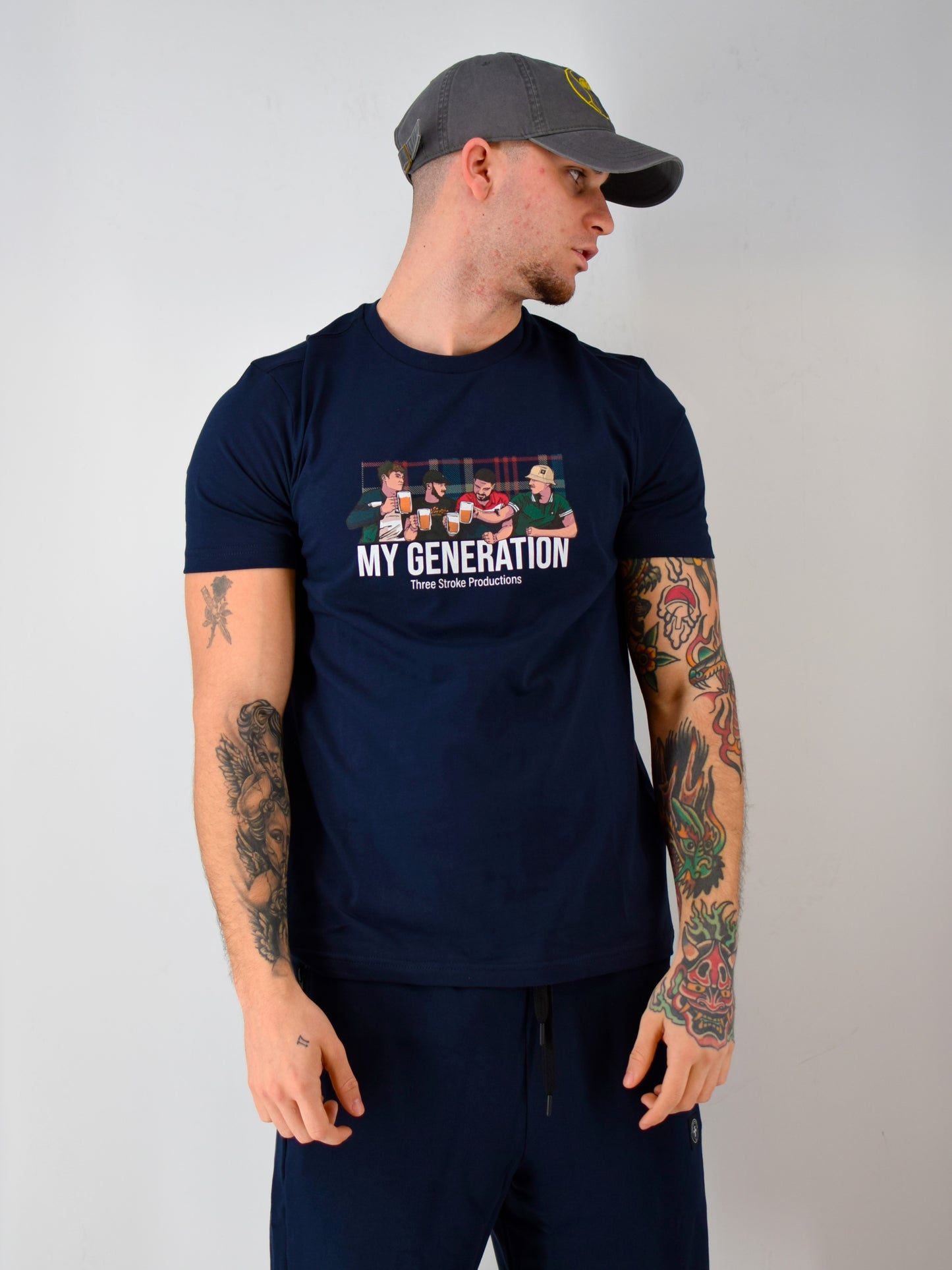 T-Shirt My generation blu navy