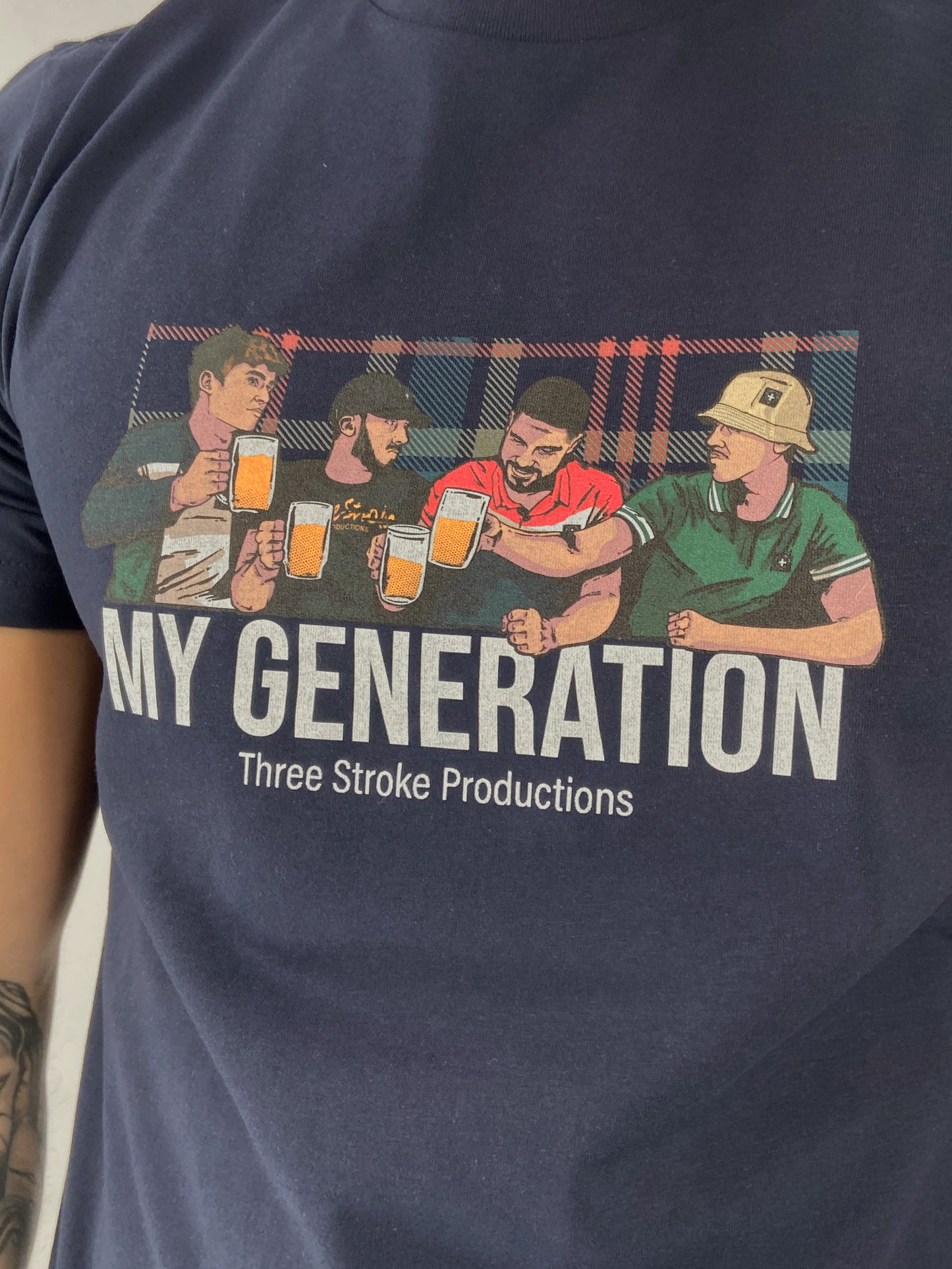T-Shirt My generation blu navy