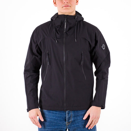 Pro Tek hooded jacket nero