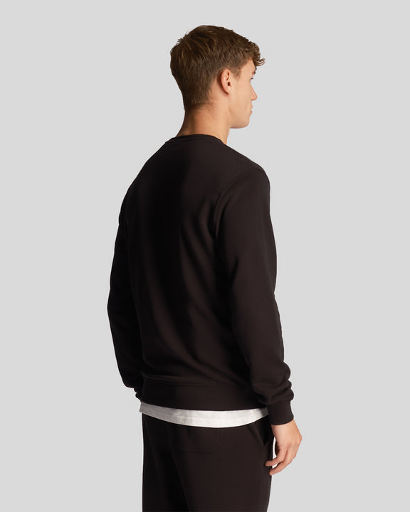 Felpa Crew Neck Sweatshirt nera