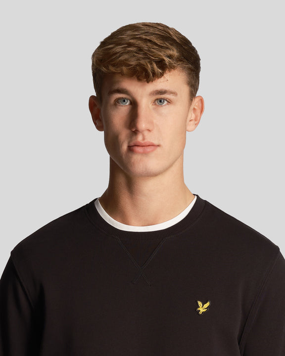Felpa Crew Neck Sweatshirt nera