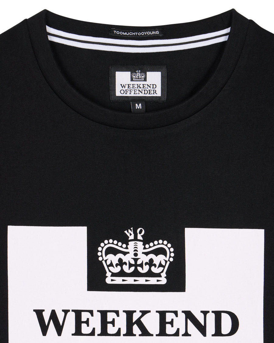 T-shirt Prison Classic nera