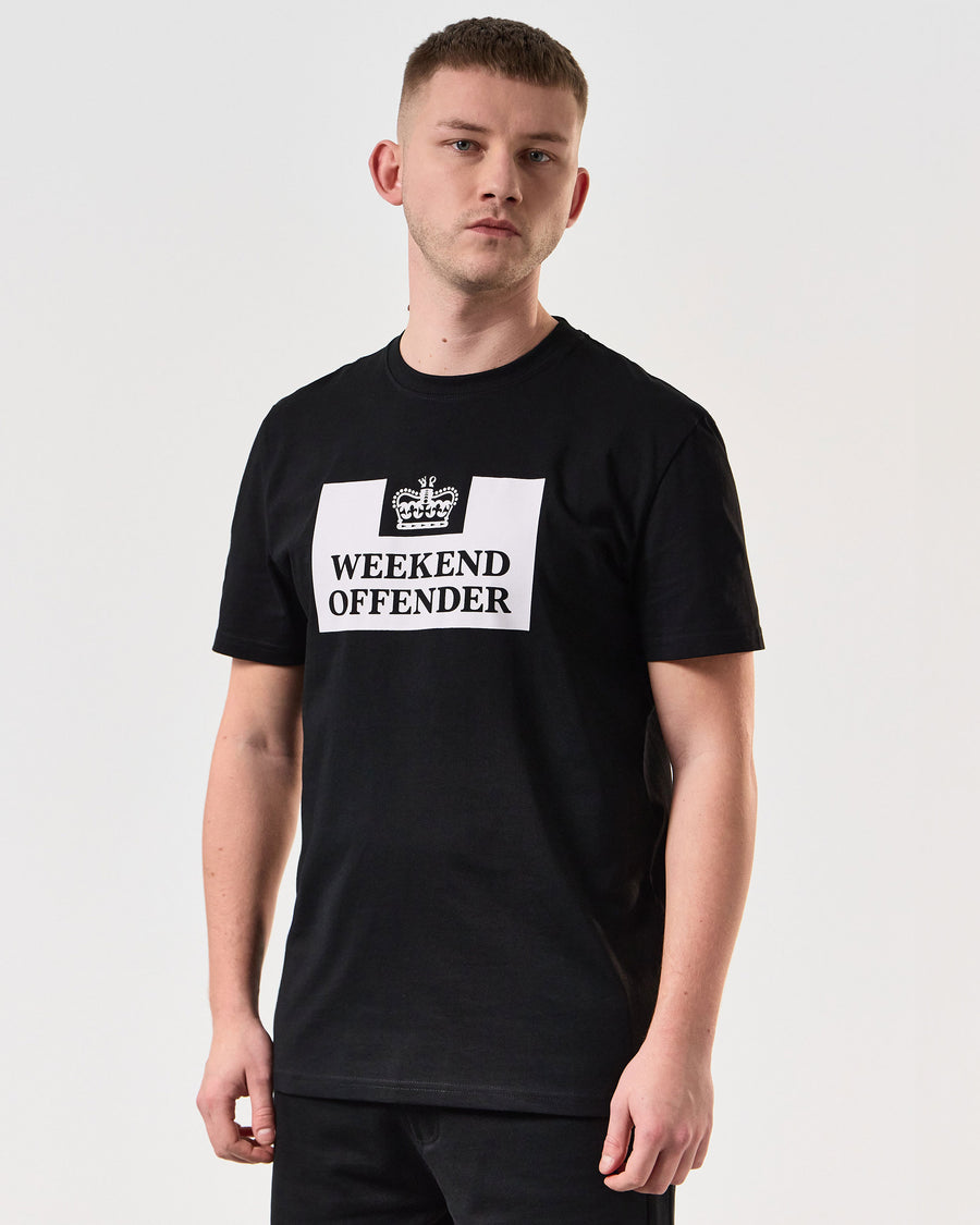 T-shirt Prison Classic nera