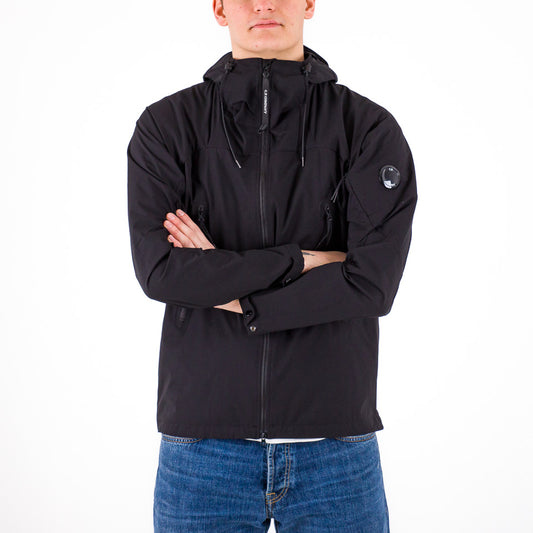 Pro Tek hooded jacket nero