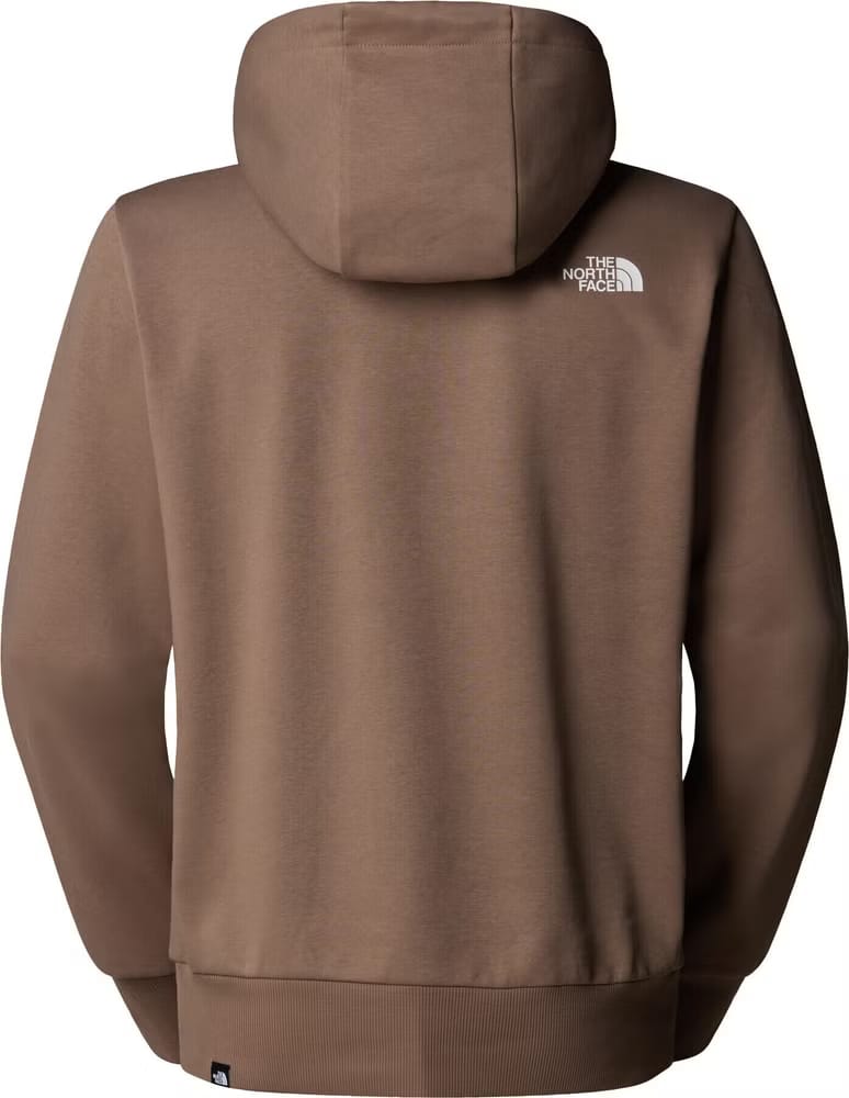 Felpa Simple Dome hoodie mocha brown