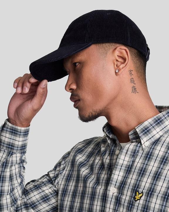 Camicia in tartan cove/dark navy
