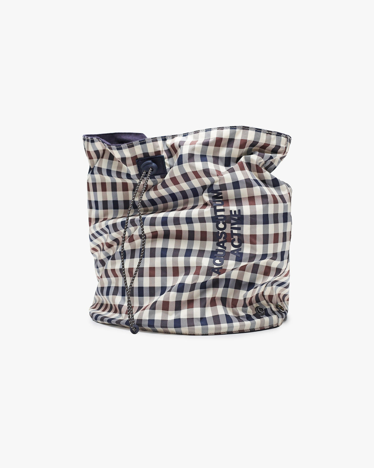 Scaldacollo reversibile check/navy