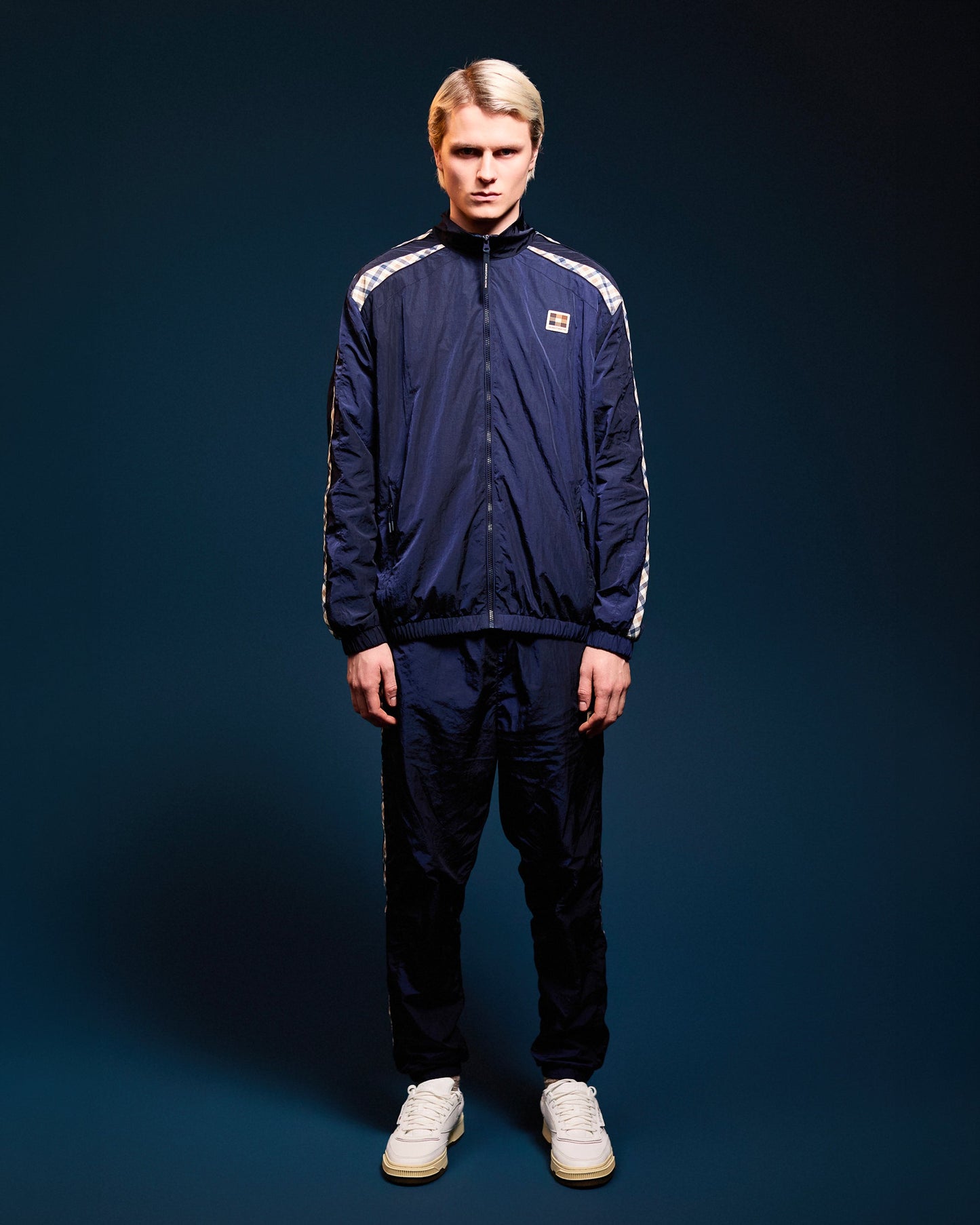 Lamina track top navy