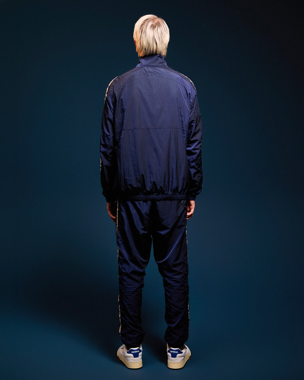 Lamina track top navy