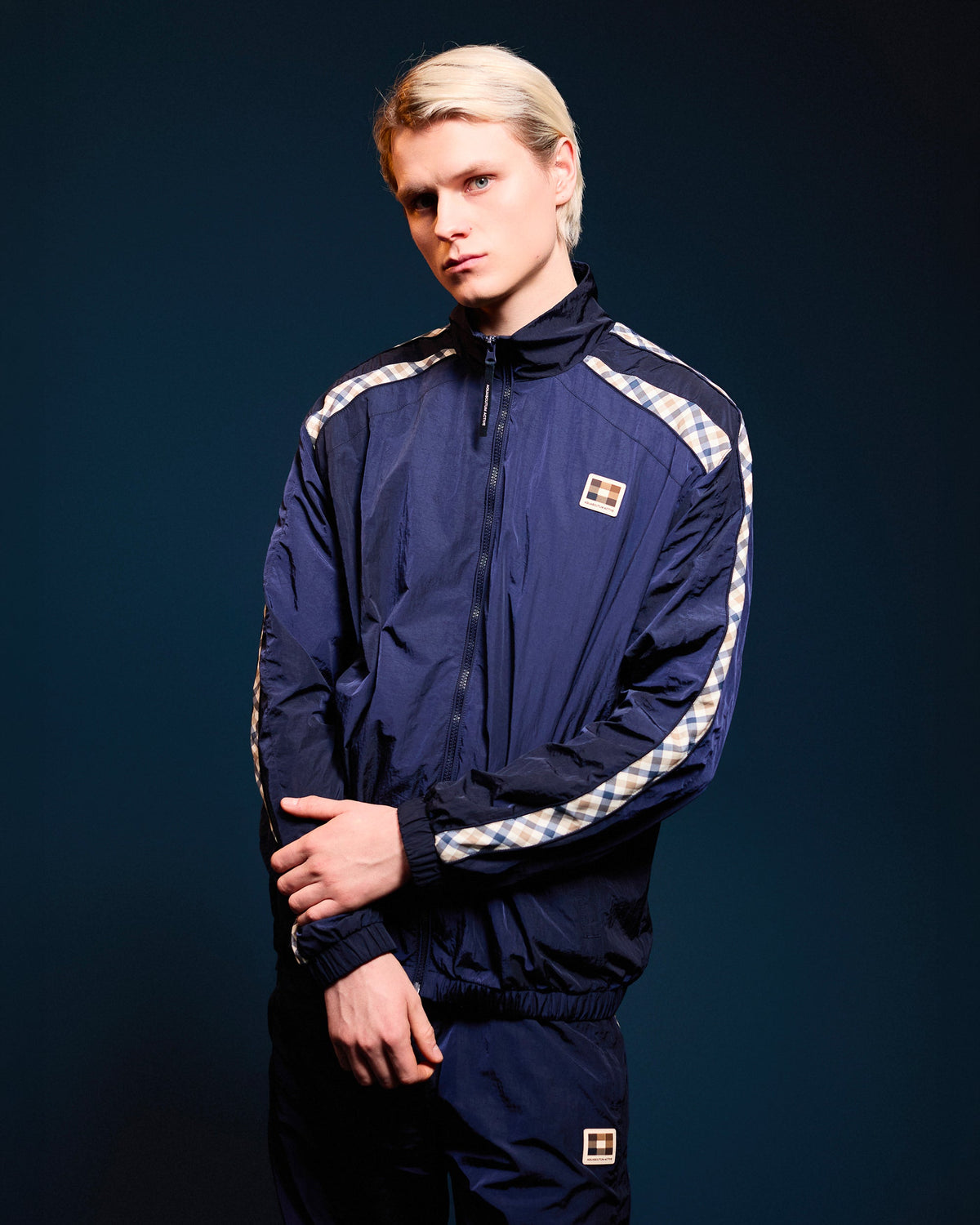 Lamina track top navy