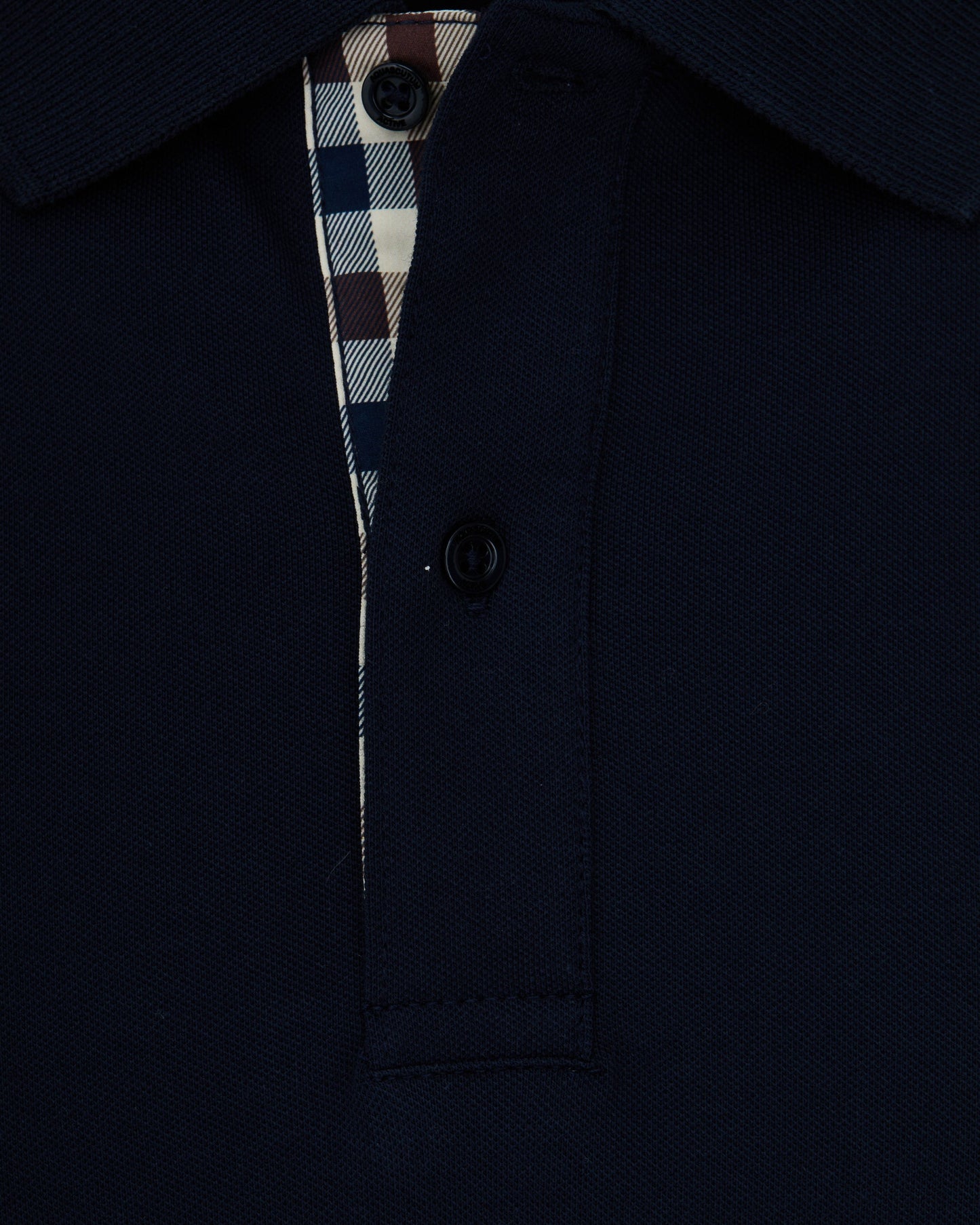 Stretch sleeves polo navy
