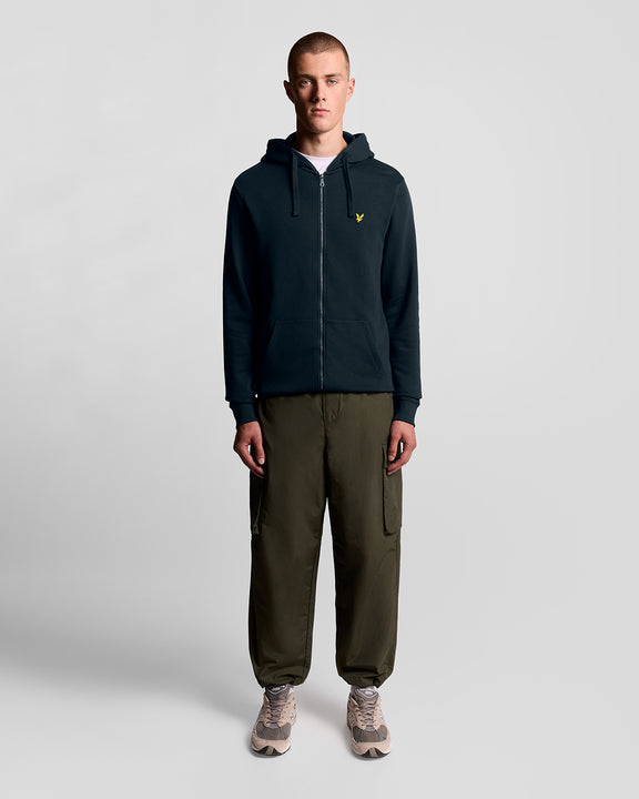 Full zip hoodie navy