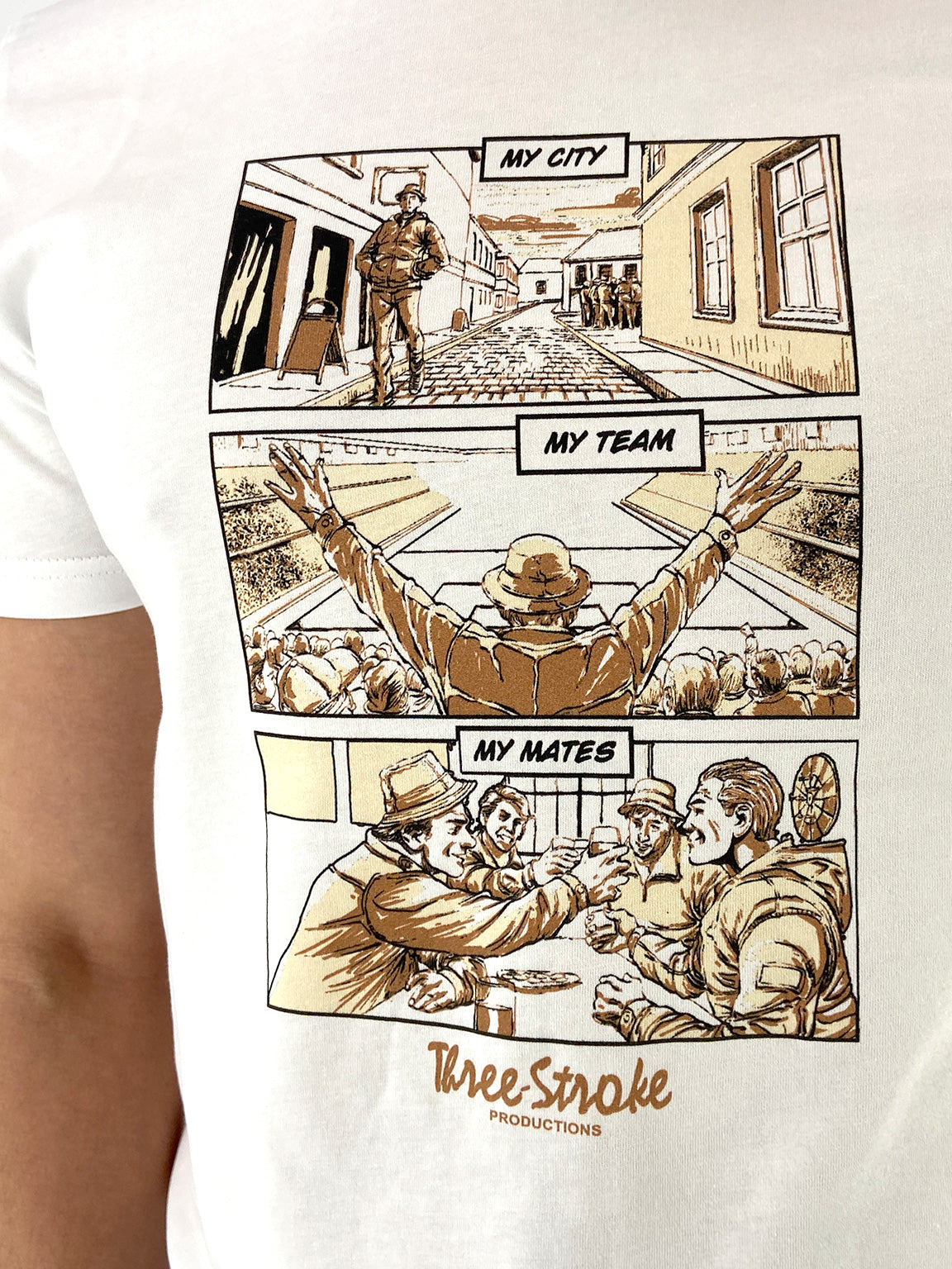 T-Shirt My city bianca