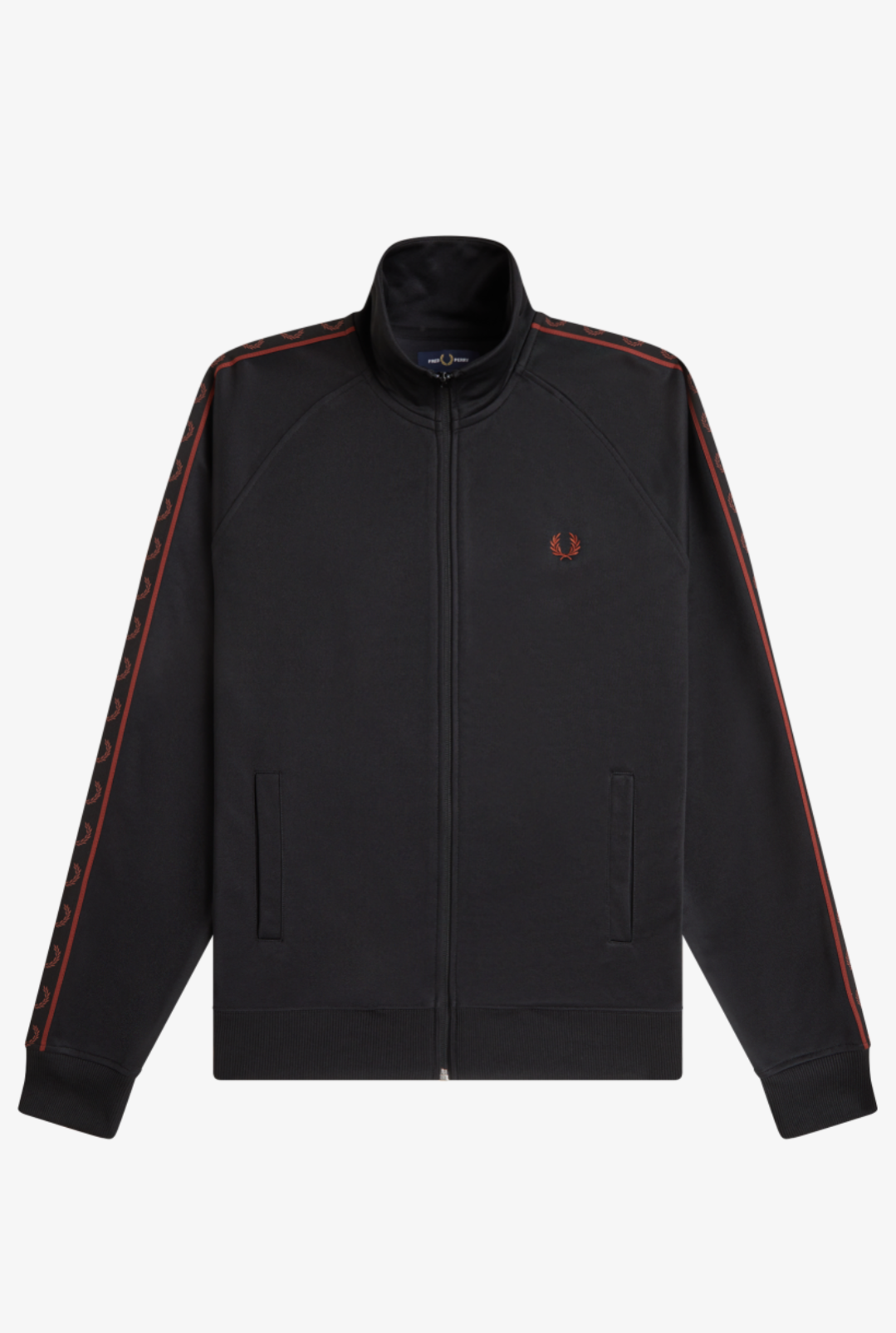 Contrast track Jacket nera