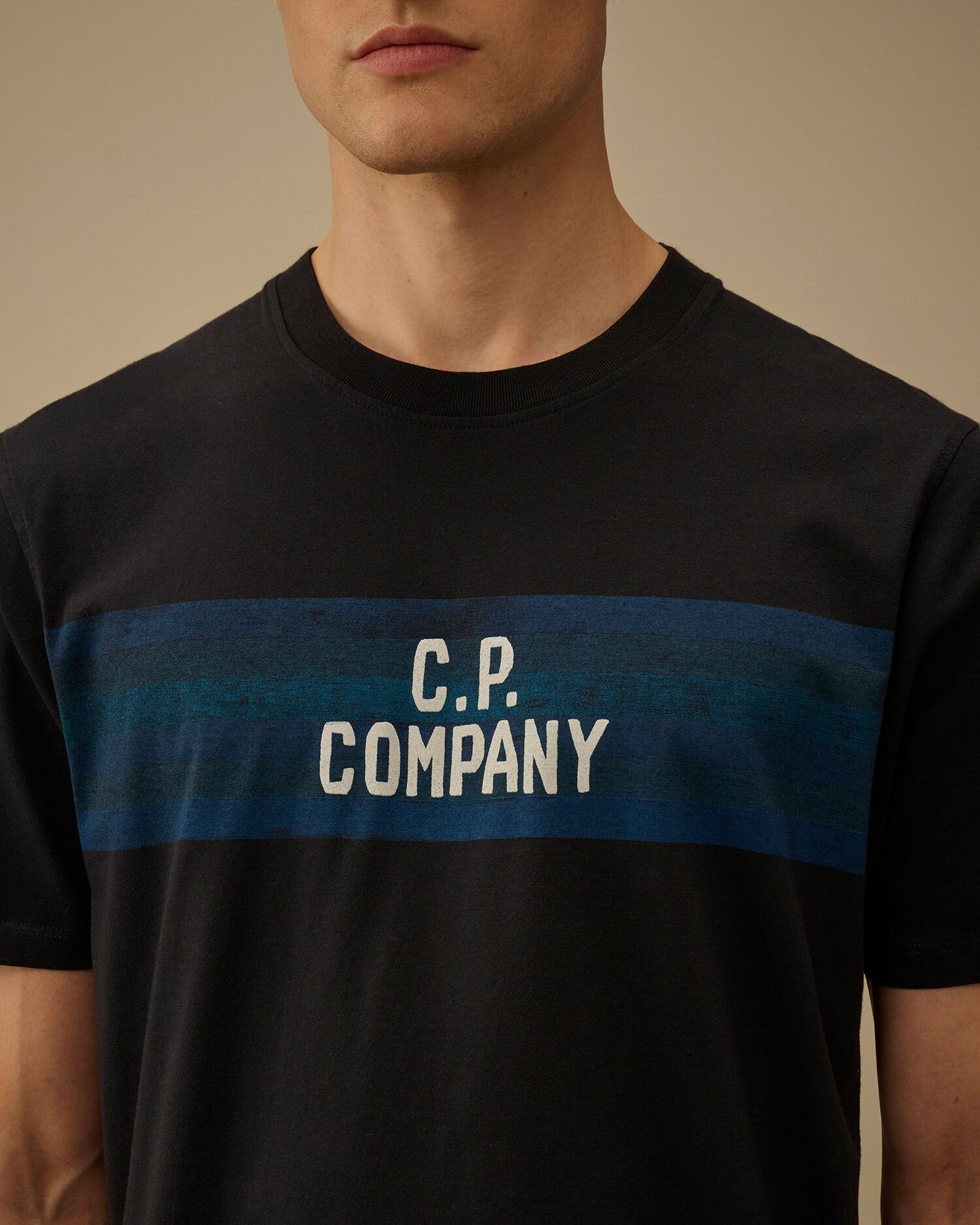 T-shirt short sleeve jersey navy