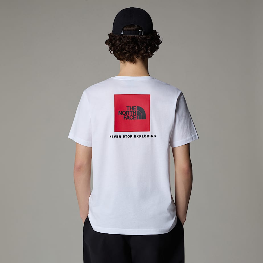T-shirt RED box bianca