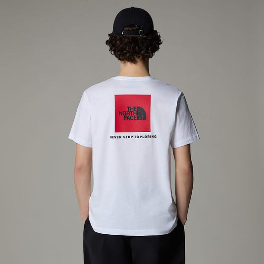 T-shirt RED box bianca