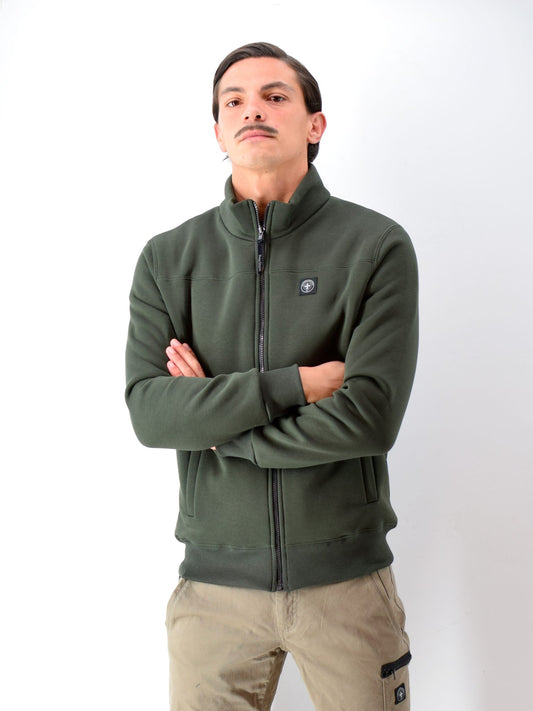 Felpa venator verde militare