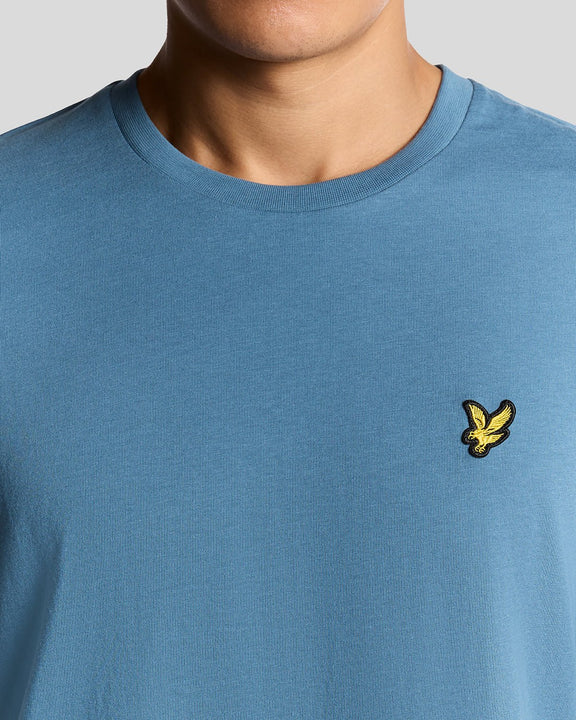 Plain t-shirt Sapphire blue
