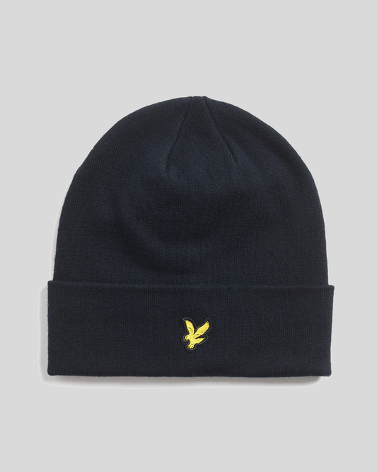 Cuffia merino navy